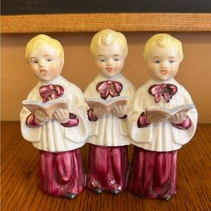 Vintage Chase Porcelain Choir Boys